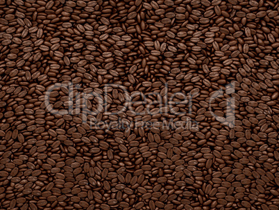 Coffee beans texture or background