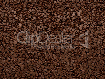 Coffee beans texture or background