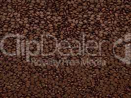 Coffee beans texture or background