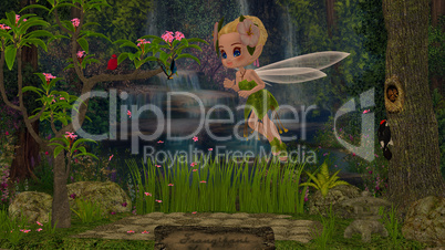 Rosa Bella's fairy world