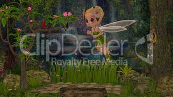 Rosa Bella's fairy world