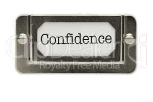 Confidence File Drawer Label