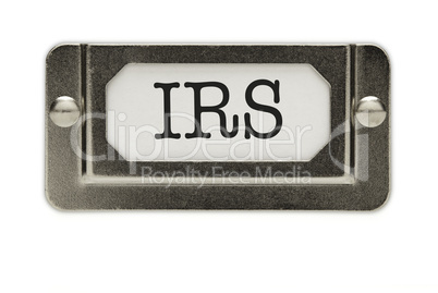 IRS File Drawer Label