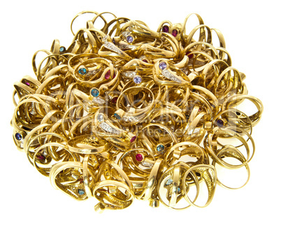 Bulk of golden rings