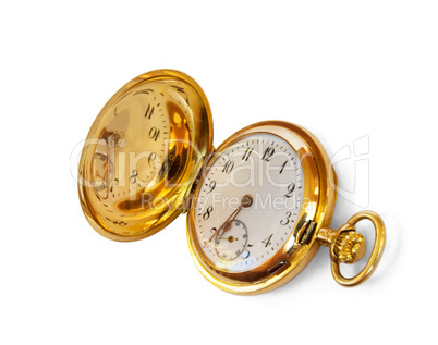 antique gold watch