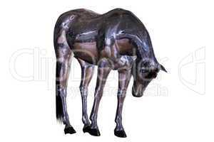 metal horse