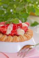 Erdbeertörtchen mit Vanille / strawberry cake with vanilla