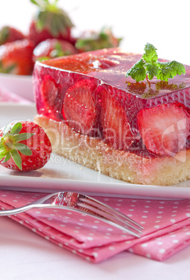 Erdbeerkuchen / strawberry cake