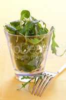 Salat im Glas / salad in a glass