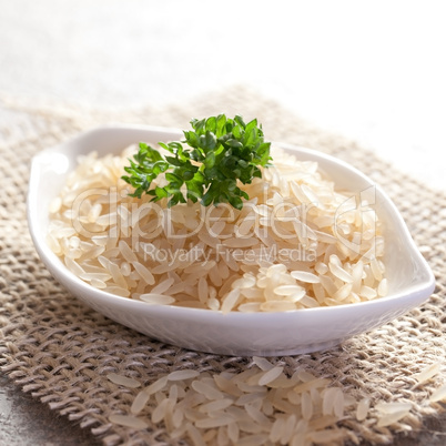 Reis in Schale / rice in bowl