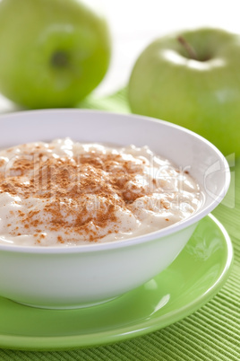 frischer Milchreis / fresh rice pudding