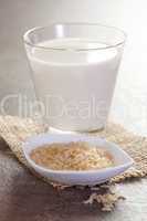 frische Reismilch / rice milk