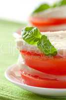 Tomate Mozzarella / tomato mozzarella