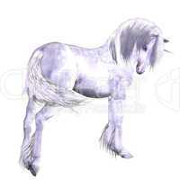 silver unicorn