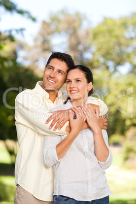 Lovers in the park