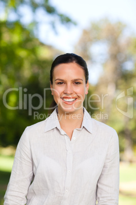 Woman in the park