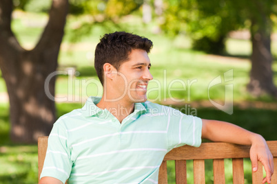 Man on the bench