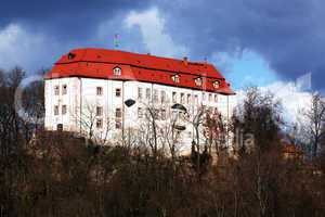 Schloss von Wolkenburg in Sachsen 614