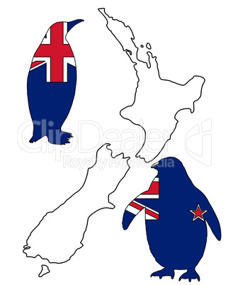 Pinguin Neuseeland