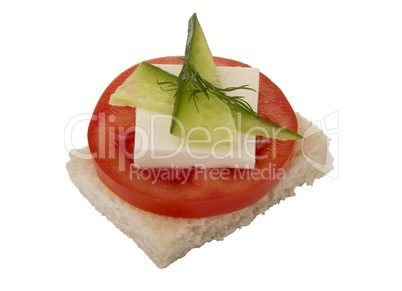 danish open sandwich