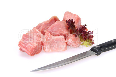 Schweinefleisch roh - pork raw 11