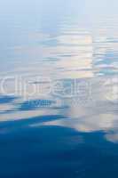background of blue rippled water