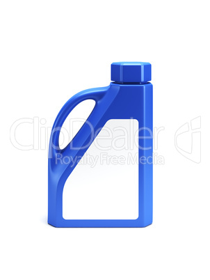 Motor Oil Bottle isolated 3d render