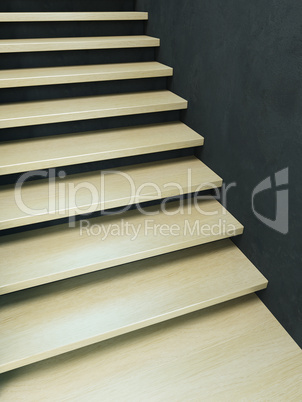 wooden staircase