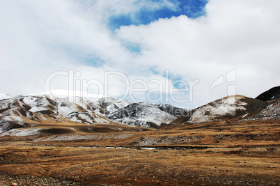 Landscape in winter