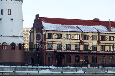 Ancient buildings in Kaliningrad