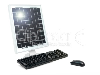 Solar Desktop Computer