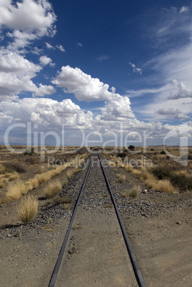 Eisenbahnlinie nach Walvisbay, Namibia