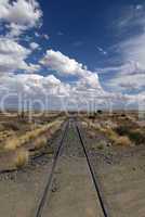 Eisenbahnlinie nach Walvisbay, Namibia