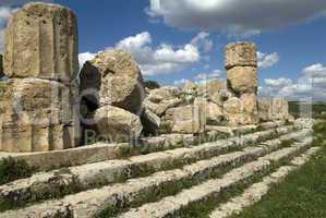 Griechische Tempel in Selinunte, Sizilien