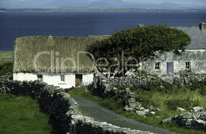 Farmhaus auf den Aran Inseln, Irland