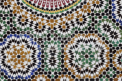 Arabische Keramikmuster
