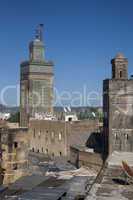 Stadtpanorama von Fes in Marokko