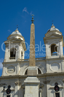Trinita' dei Monti near Piazza di Spagna, Rome