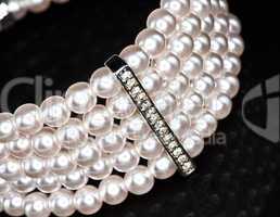 A pearl bracelet