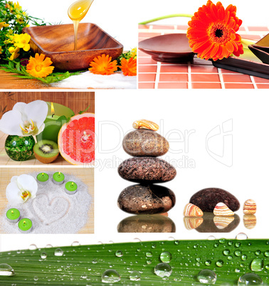 Foto Collage Wellness