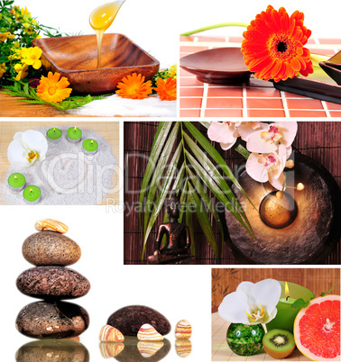 Foto Collage Wellness