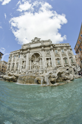 Trevi Fountain in Rome