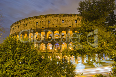 Colosseum at Night, Rome Colosseum at Night, Rome