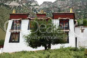 Tibetan lamasery in Lhasa
