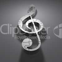 Clef - 3D