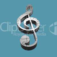 Clef - 3D