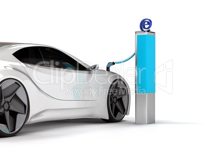 Elektroauto Aufladestation