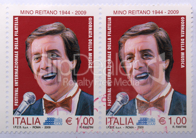 Mimo Reitano stamp
