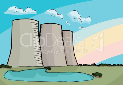 Nuclear Cooling Towers