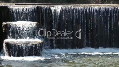 Wasserfall mit Treppe - Water Fall